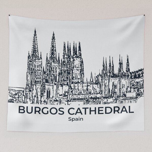 Item preview, Burgos Cathedral - Spain designed and sold by Lakeric Cityscapes.