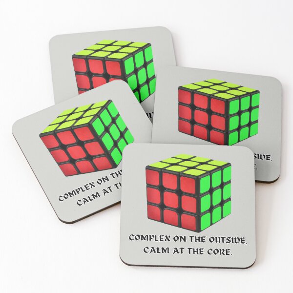 Item preview, "Rubik's Cube - Complex on the Outside, Calm at the Core" designed and sold by AIKNOCKTECK.