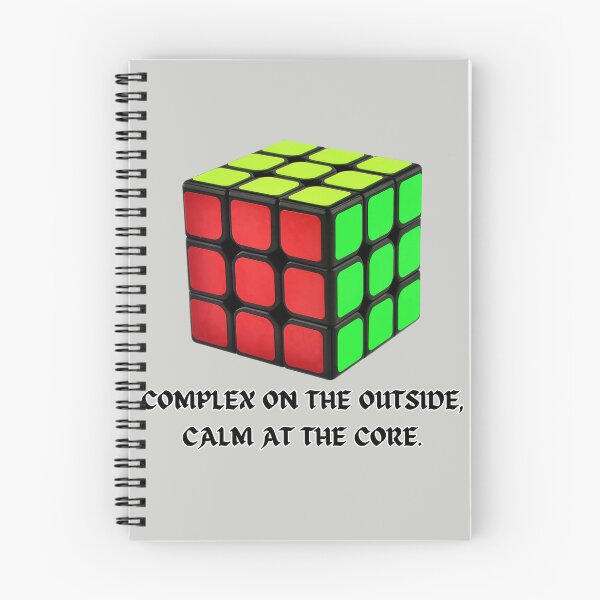 Item preview, "Rubik's Cube - Complex on the Outside, Calm at the Core" designed and sold by AIKNOCKTECK.