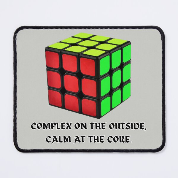 Item preview, "Rubik's Cube - Complex on the Outside, Calm at the Core" designed and sold by AIKNOCKTECK.