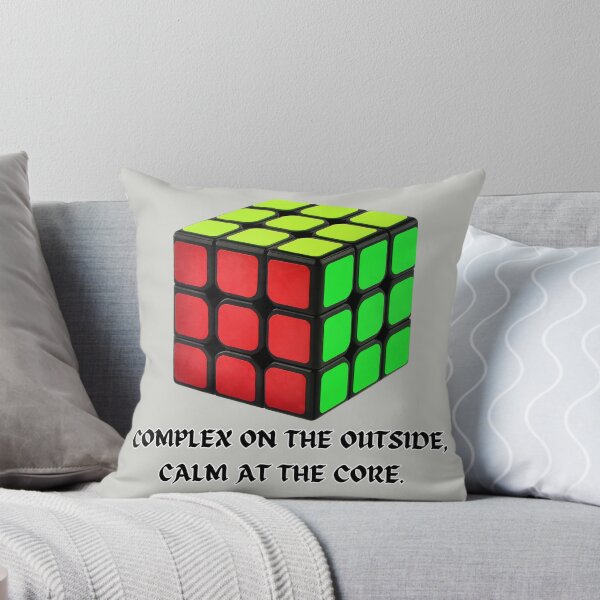 Item preview, "Rubik's Cube - Complex on the Outside, Calm at the Core" designed and sold by AIKNOCKTECK.