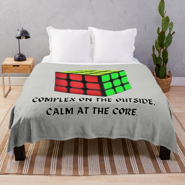Item preview, "Rubik's Cube - Complex on the Outside, Calm at the Core" designed and sold by AIKNOCKTECK.