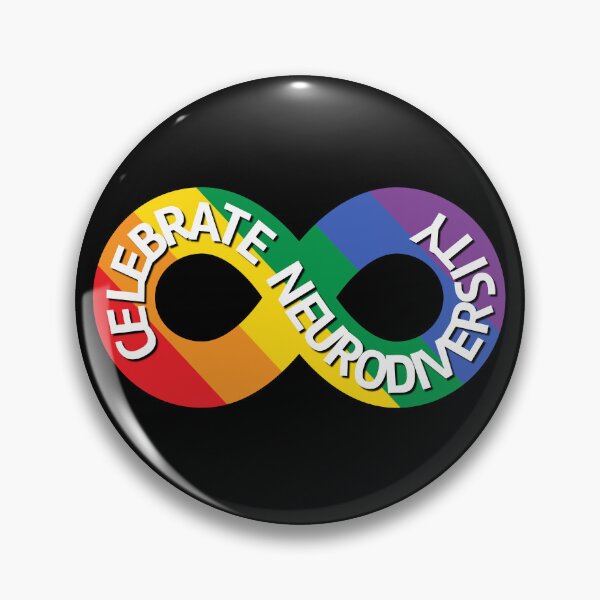Item preview, Celebrate neurodiversity infinity designed and sold by MillyNeedsHelp.