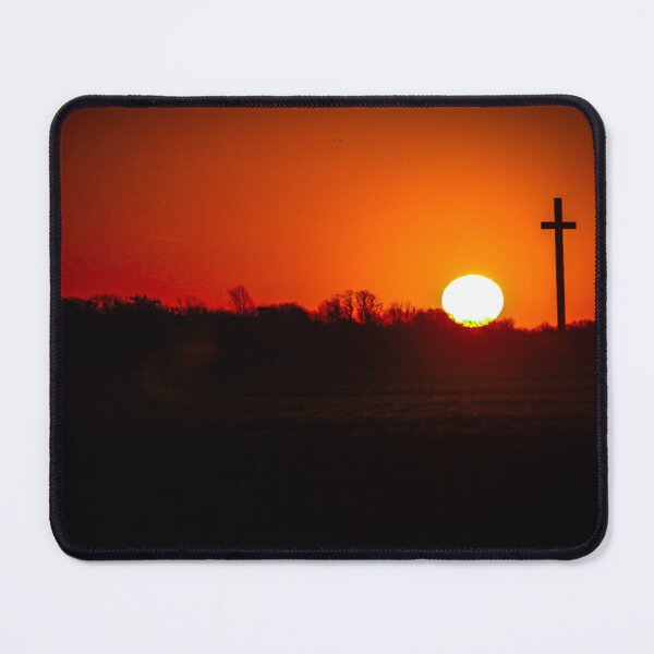 Item preview, Golden Light at the Papal Cross – Sunrise in Phoenix Park, Dublin designed and sold by KMNscapes – Ireland Prints & Beyond.