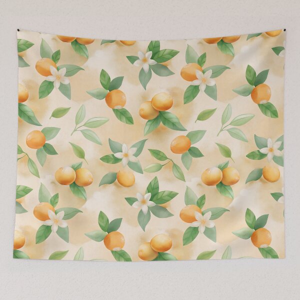 Item preview, Orange Blossoms in Veracruz Print designed and sold by dulceguavashop.