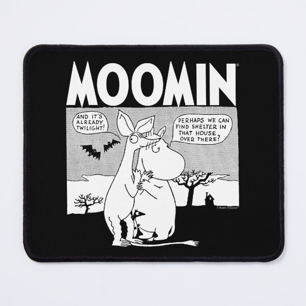 Item preview, Moomin Moomintroll & Sniff Spooky Comic Strip designed and sold by MoominStore.