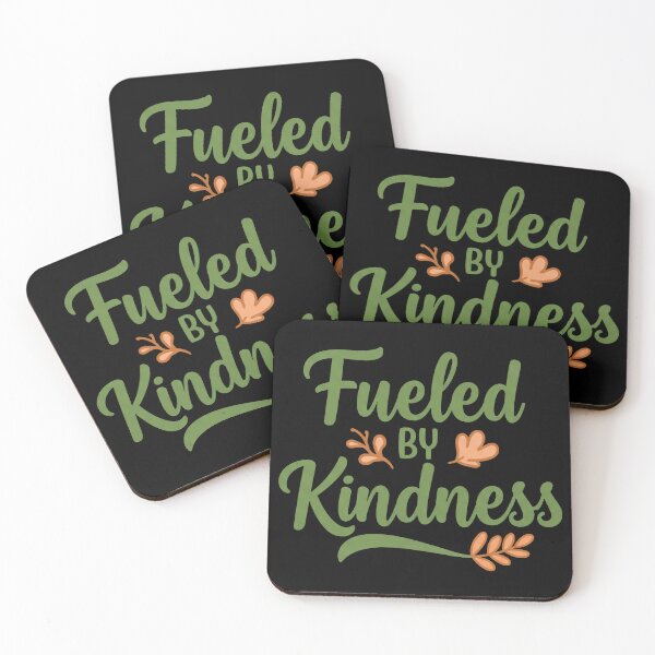 Item preview, Fueled by Kindness Inspirational Quote designed and sold by ThreeftlyPicks.