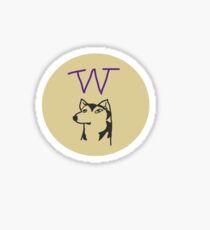 uw huskies Sticker
