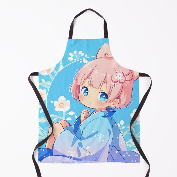 Item preview, Sakura Breeze Kawaii Girl in Kimono designed and sold by Bearabilia.