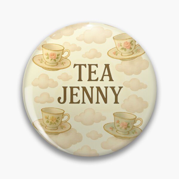 Item preview, Tea Jenny, cups and saucers whimsy. designed and sold by Shoot-The-Moon.