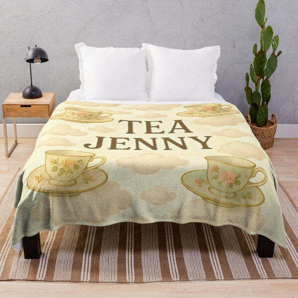Item preview, Tea Jenny, cups and saucers whimsy. designed and sold by Shoot-The-Moon.