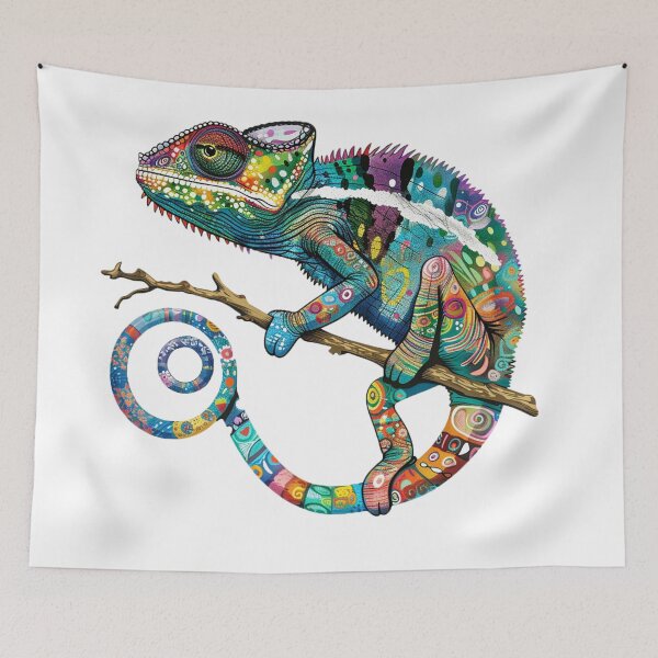 Item preview, chameleon designed and sold by Stickermagician.