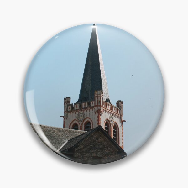 Item preview, Church tower above the roofs of Bacharach designed and sold by rhosbahu.