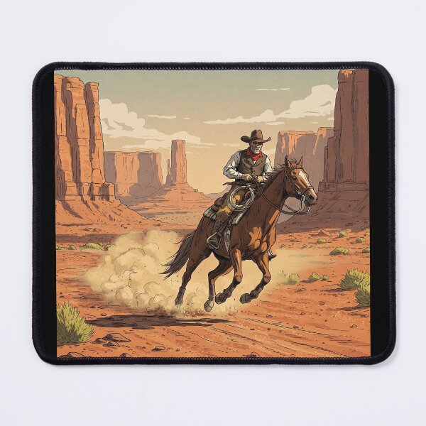Item preview, Cowboy in the Canyons designed and sold by browncis1shop.