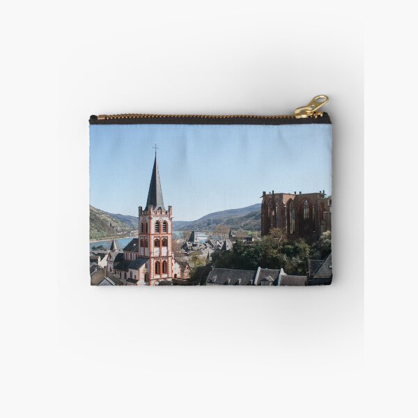 Item preview, Bacharach with church and ruins on the Rhine designed and sold by rhosbahu.
