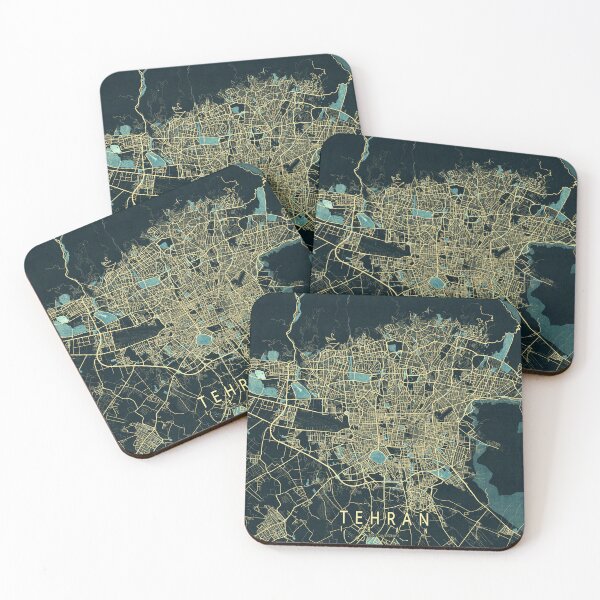 Item preview, Tehran City Map of Iran - Summer designed and sold by deMAP.