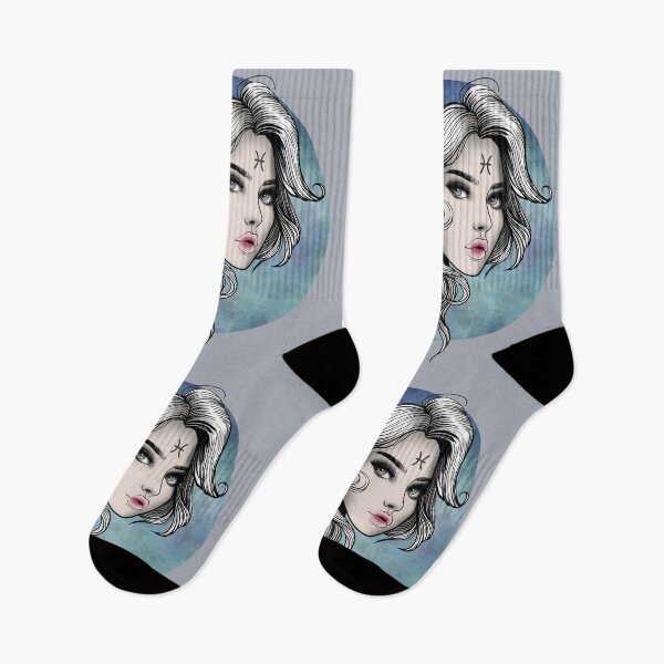 Item preview, Marina the Pisces - Moonlit Gray  designed and sold by MaryAura.