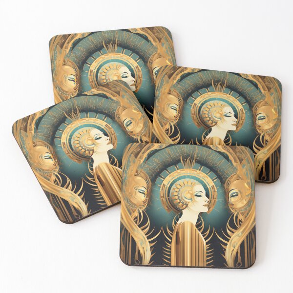 Item preview, Art Deco Woman 195 designed and sold by Made-by-Gus.