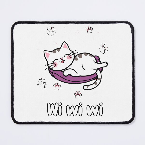 Item preview, Wi wi wi cat designed and sold by whatthefoxsays.