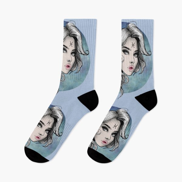 Item preview, Marina the Pisces - Light Steel Blue designed and sold by MaryAura.
