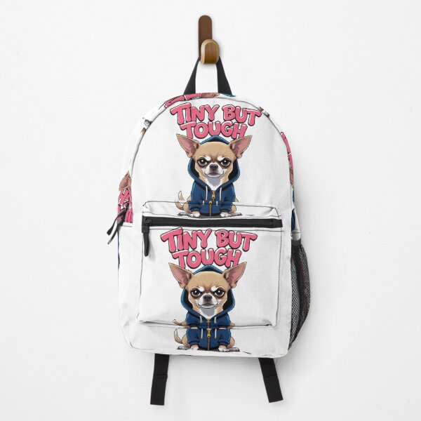 Item preview, Tiny But Tough | Funny Grumpy Chihuahua Hoodie Design designed and sold by bannzy.