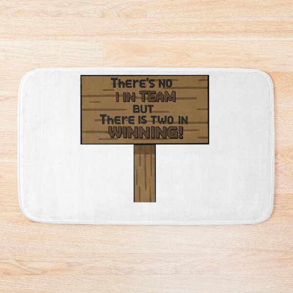 Item preview, There's no I in team, but there is two in WINNING...... designed and sold by MAF_Merch.
