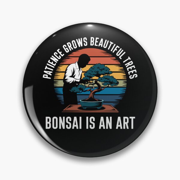 Item preview, Bonsai Tree Sunset Art – Patience is Power designed and sold by Taans-Creation.