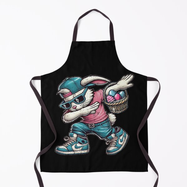 Item preview, Cool Easter Bunny in Streetwear with Basket of Eggs designed and sold by Aredbox.