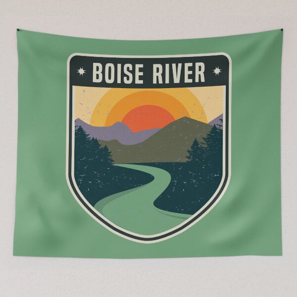Item preview, Boise River, Idaho designed and sold by studio838.