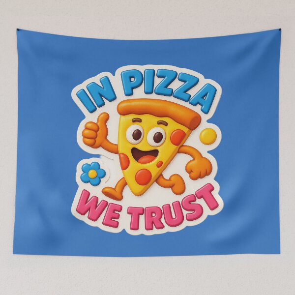 Item preview, Pizza – our only true faith! designed and sold by Girih.