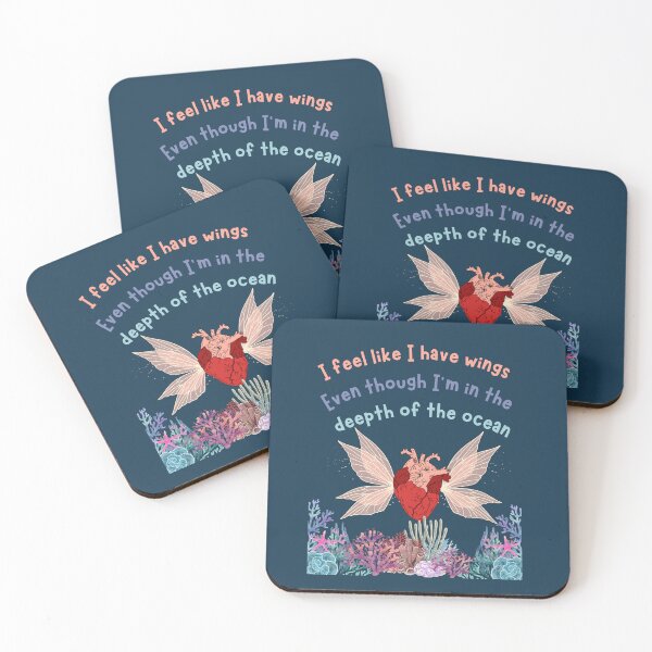 Item preview, Wings of the Deep heart  designed and sold by NurzZz73.