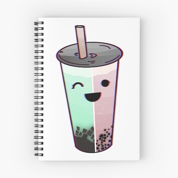 Item preview, Double Bubble Tea designed and sold by The Blue&Purple Cat.