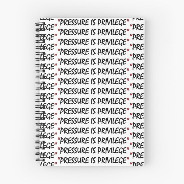 Item preview, pressure is privilege designed and sold by Positive Mindzet!.