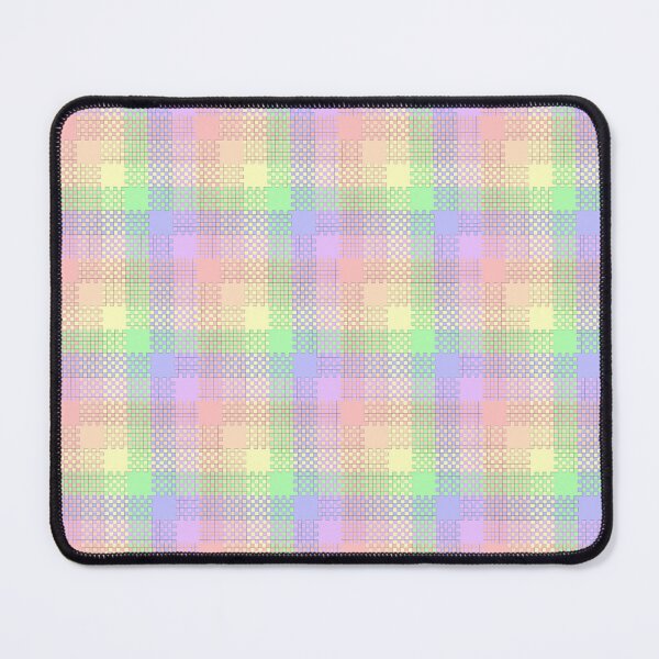 Item preview, Woven Plaid: Light Rainbow/Easter designed and sold by SarahJosArt.