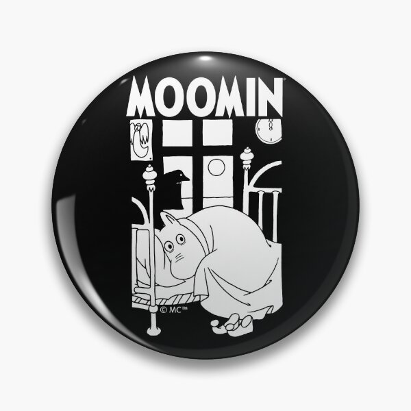 Item preview, Moomin Moomintroll The Groke Lurking In The Night designed and sold by MoominStore.