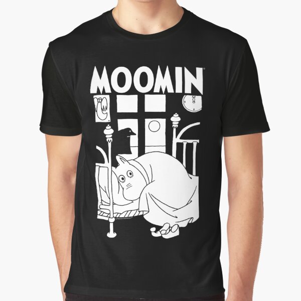 Vista previa del artículo con la obra «Moomin Moomintroll El Groke Acechando En La Noche», diseñado y vendido por MoominStore.