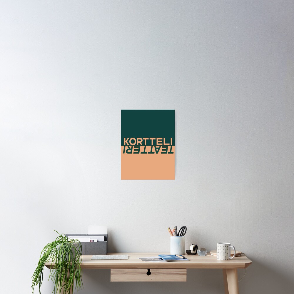 Item preview, Poster designed and sold by Teatteri00660.