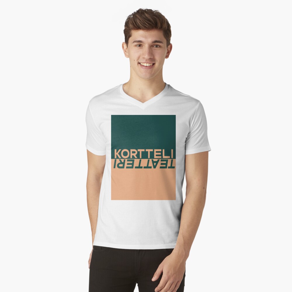 Item preview, V-Neck T-Shirt designed and sold by Teatteri00660.