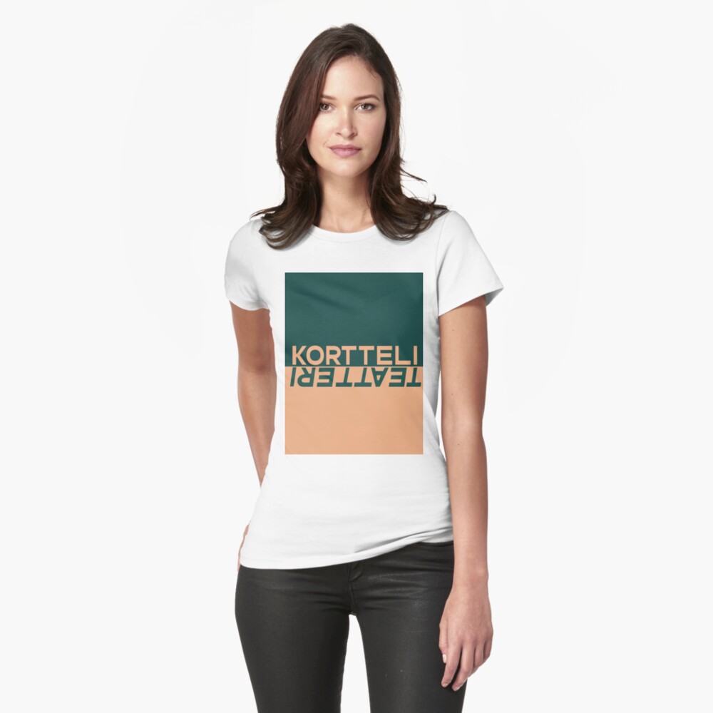 Item preview, Fitted T-Shirt designed and sold by Teatteri00660.