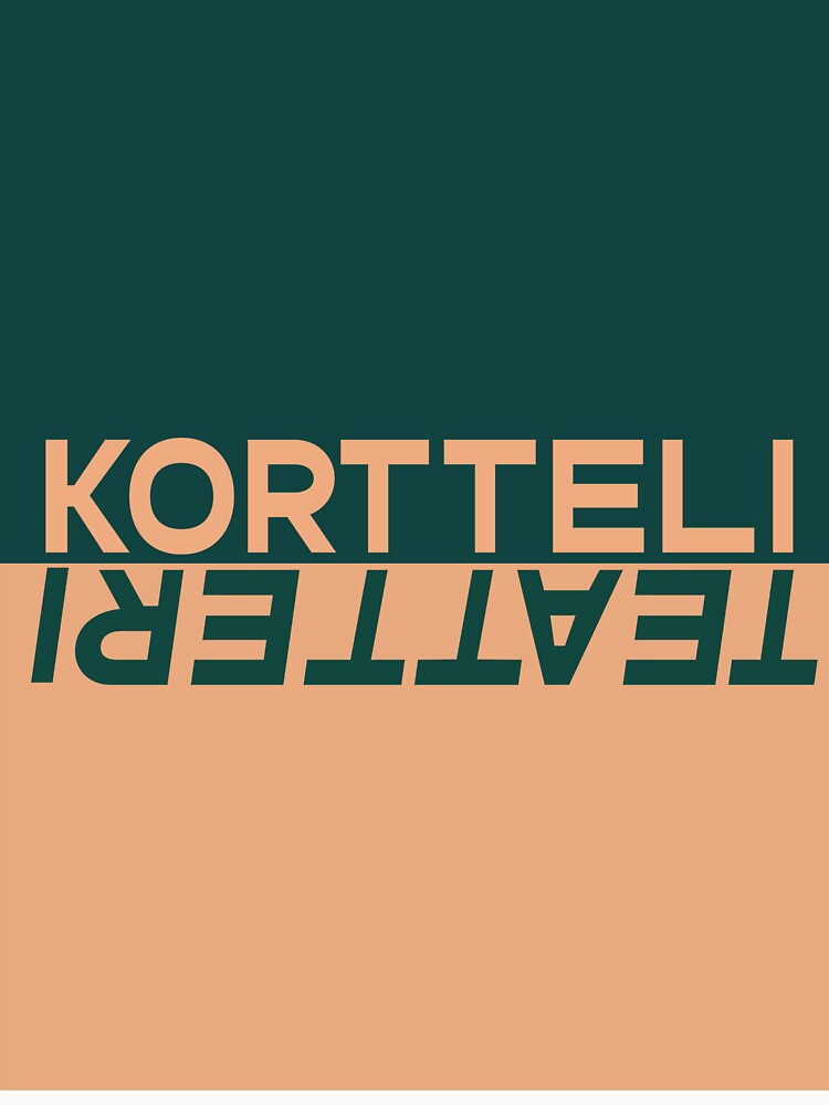 Thumbnail 7 of 7, Classic T-Shirt, kortteliteatteri_vaaka_väri_taustalla designed and sold by Teatteri00660.