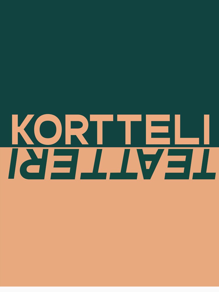 Thumbnail 4 of 4, Premium T-Shirt, kortteliteatteri_vaaka_väri_taustalla designed and sold by Teatteri00660.