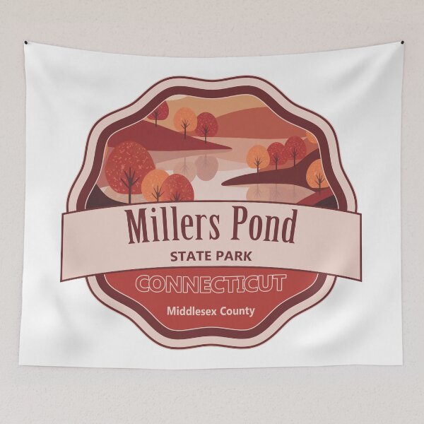 Item preview, Millers Pond State Park Middlesex County Connecticut designed and sold by Wanderful-roads.