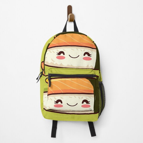 Item preview, Smiling Sushi Trio – Kawaii Bites of Joy designed and sold by Bearabilia.