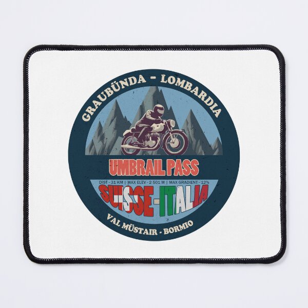 Item preview, Umbrail Pass Vintage Badge, Suisse Italia designed and sold by Wanderful-roads.