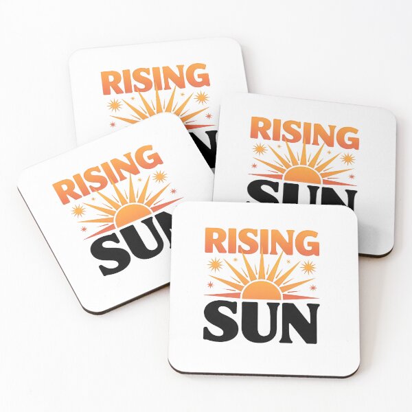 Item preview, Rising Sun Typography Design – Bold Sunrise Graphic Art designed and sold by Zanigold.