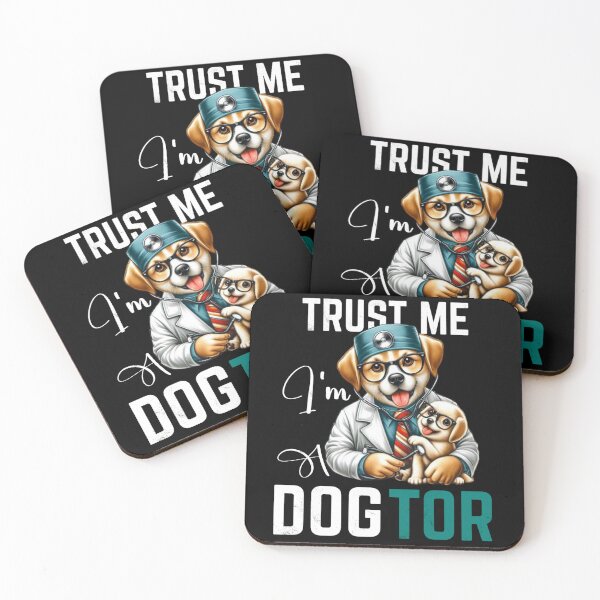 Item preview, Trust Me I'm A Dogtor Funny Veterinary Medicine Vet Gift designed and sold by Creat-Des.