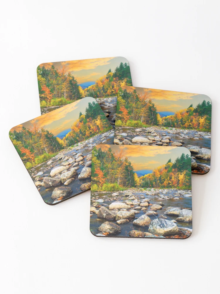 Thumbnail 1 of 5, Coasters (Set of 4), AUSABLE RIVER, New York State designed and sold by PHOTO RUSH.