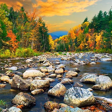 Artwork thumbnail, AUSABLE RIVER, New York State by PHOTO RUSH