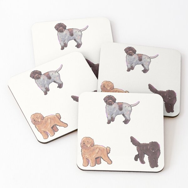 Item preview, Lagotto Romagnolo pack designed and sold by Mayarartsy.
