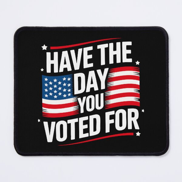 Item preview, Political Sarcasm American Flag Voter Statement Shirt Trump designed and sold by w1ckerman.